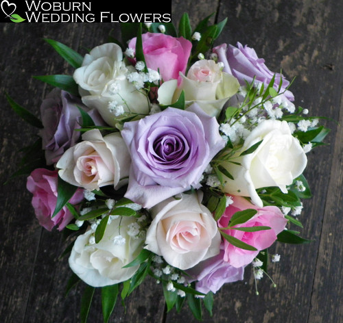 Mixed Rose and Gypsophillia bouquet.
